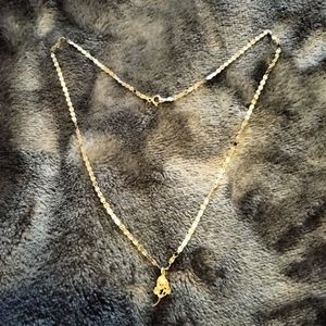 10K rose gold 16inch without rose pendant $200